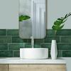 3 Pcs/pack Strong Adhesive Wallpaper DIY Subway Wall Tiles Kitchen Bathroom Backsplash Stickers Waterprof for Home Decoration