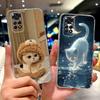 Colourful Flower For Xiaomi Redmi Note 11 4G Case Silicone Soft ShockPoof Back Cover For Redmi Note 11S Note11s Note11 4G Cases