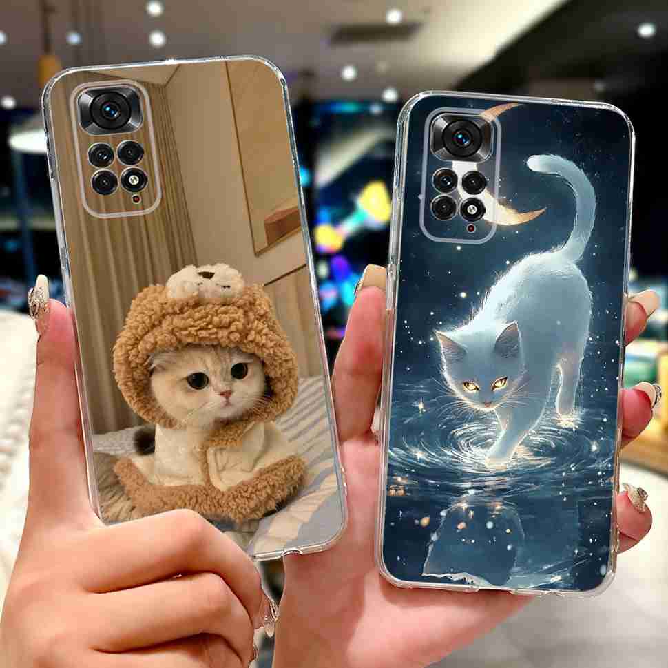 Colourful Flower For Xiaomi Redmi Note 11 4G Case Silicone Soft ShockPoof Back Cover For Redmi Note 11S Note11s Note11 4G Cases