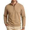 Men S Winter Outdoor Loose Fleece Lined Stand Collar Zip Up Sweatshirt
