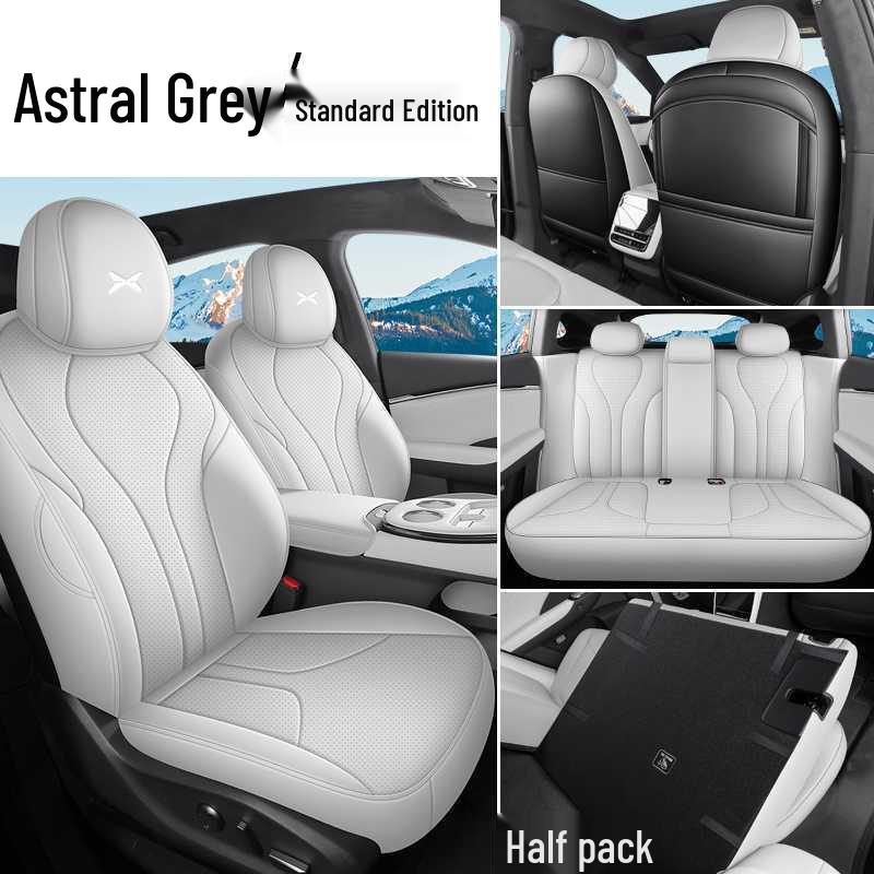 Xiaopeng G7 Universal Leather Perforated Seat Cushion Cover - Four Seasons Special Remark: Car Model Year