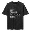 Best Driving Instructor Ever Career Graduation Tshirt Casual Trendy Streetwear Tee Shirt