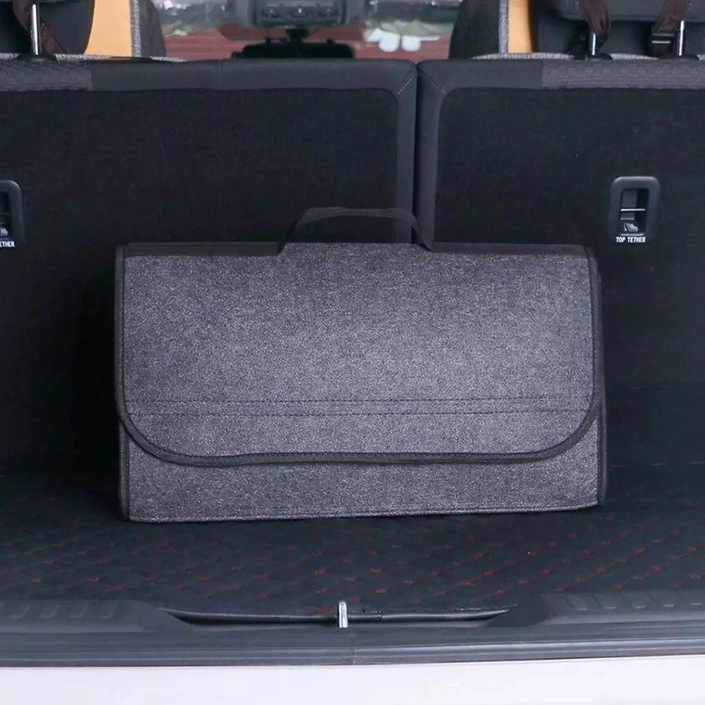 Slip Large Car Stowing Tidying Car Trunk Organizer Container Bags Storage Bag Car Trunk Storage Box