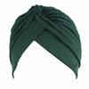 Indian Women Muslim Pleated Hijab Turban Bonnet Chemo Caps Underscarf Beanies Hair Loss Femme Cancer Hats Headwrap Scarf Covers