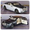 1:32 Scale Rolls Royce Wraith Model Car Toy Diecast Metal Sound Light Doors Opened Luxury Vehicle Models Collection Gifts Boy
