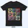 T-shirt per Amanti della Musica Retro Vinili Vintage