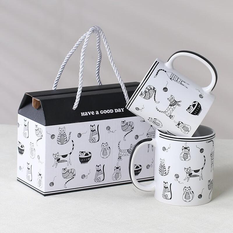 Baizien Creative Cute Cat Ceramic Mug