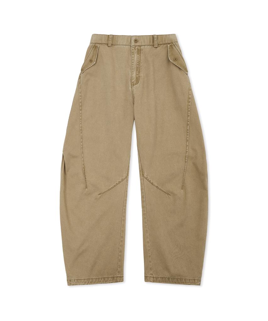 INTEMPOMOOD New Hound Curved Pants_Beige