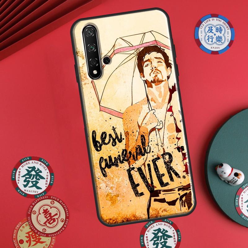 Klaus Hargreeves Umbrella Academy For Huawei P60 Pro P30 P40 Lite Nova Y61 Y91 Y90 Y70 Y60 Y72 12s 12i 11i 7i 8i 9 10 SE Case