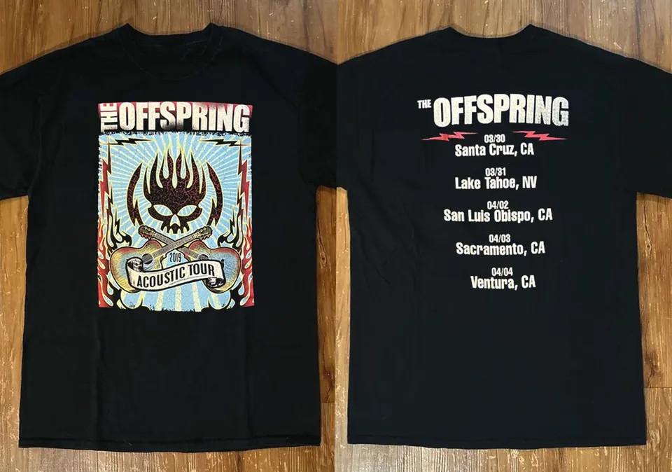 

The OffSpring Acoustic Tour Double Side T Shirt Black All Size BT744 Unisex T-Shirt XXXXL