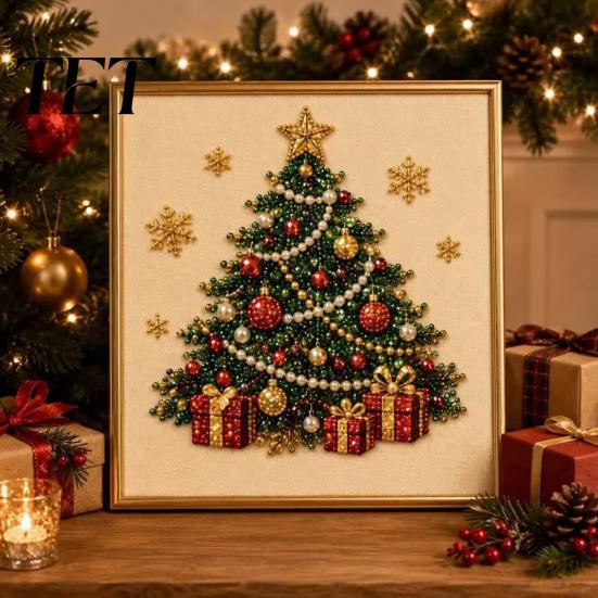 Unique Halloween Party Giveaways Faux Pearl Painting Kit, Cute Ghost 3D Art DIY Easy for Craft Enthusiasts Kit Adults, Christmas Home Festive