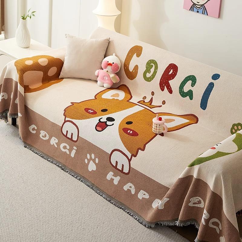 

Дофаминовый чехол для дивана, тканевое полотенце, новый универсальный на четыре сезона, цельный всевключающий нескользящий чехол на подушку сиденья 90*90cm