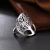 Beautiful   Copper tree of life ring hollow fashion noble women lady design  gift men unisex cute
