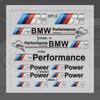 BAGD7 Car Sticker Hot Hots 2025 E90 E90 Car For BMW 1set car window door handle mirror sticker M power performance badge decal For BMW