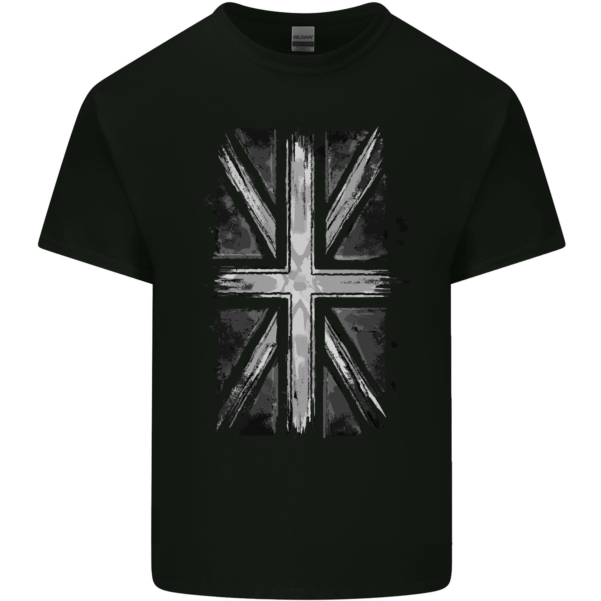 Union Jack Flag Gb British Uk Great Britain Unisexs Light Cotton Tshirt S