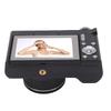 4K Digital Camera 64MP Auto Focus 180 degrees  Flip Screen 16X Digital Zoom Compact Travel Camera with Fill Light