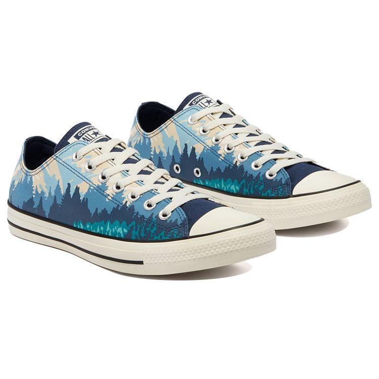 Converse Chuck Taylor All Star The Great Outdoors Casual Comfortable Low Top Canvas Shoes Unisex Sneakers Blue Green 170846C