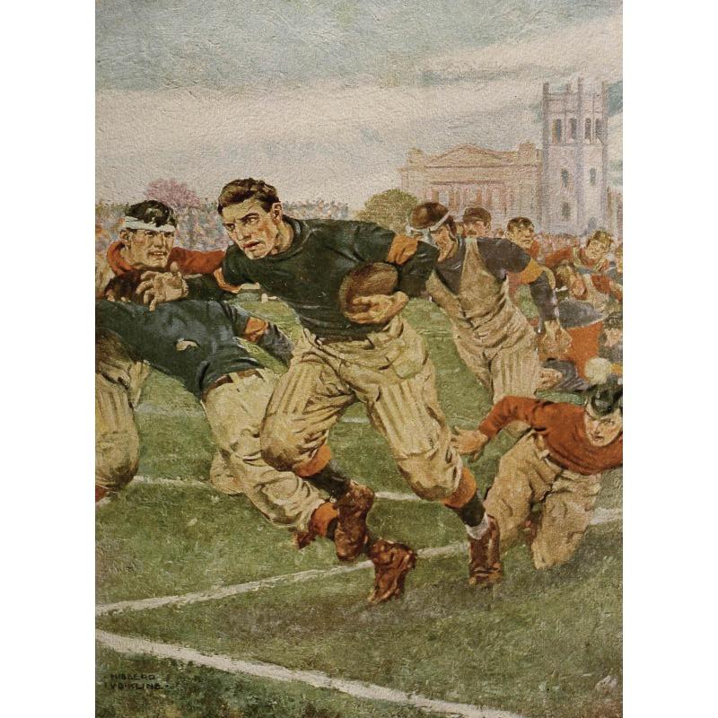 Vintage Sports Boy Playing Soccer Football Baseball Golf Art Poster Canvas Painting Wall Prints Picture for Teen Room Home Decor