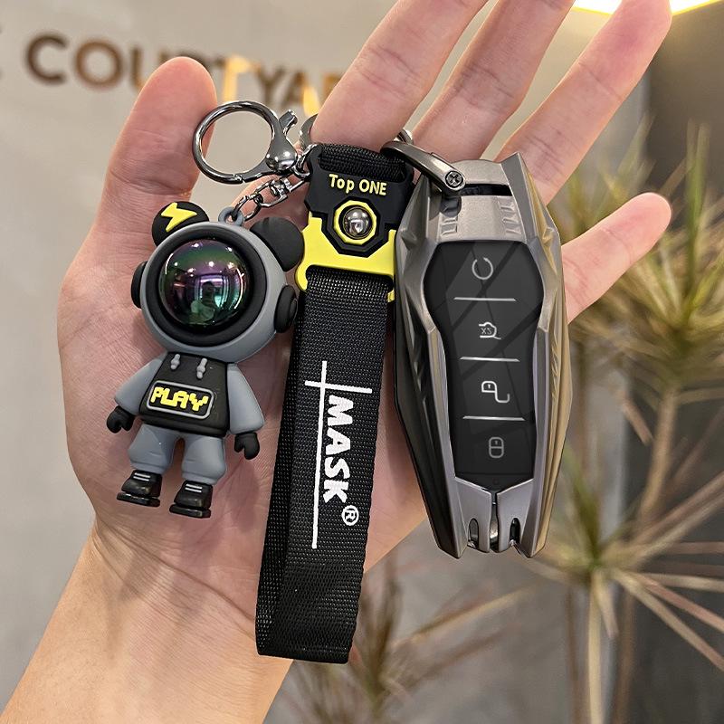 Key Fob Cover for BYD Han, Qin Plus DMI, Song Plus EV, Tang DMI, Dolphin, Yuan, Song Pro, Destroyer