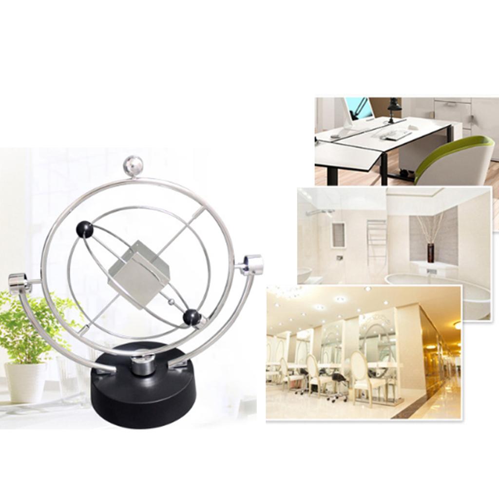 Elektronisches Perpetuum Mobile Spielzeug Metall Kunststoff Silber Quadratisches Perpetuum Mobile Maschine Spielzeug Schreibtischdekoration