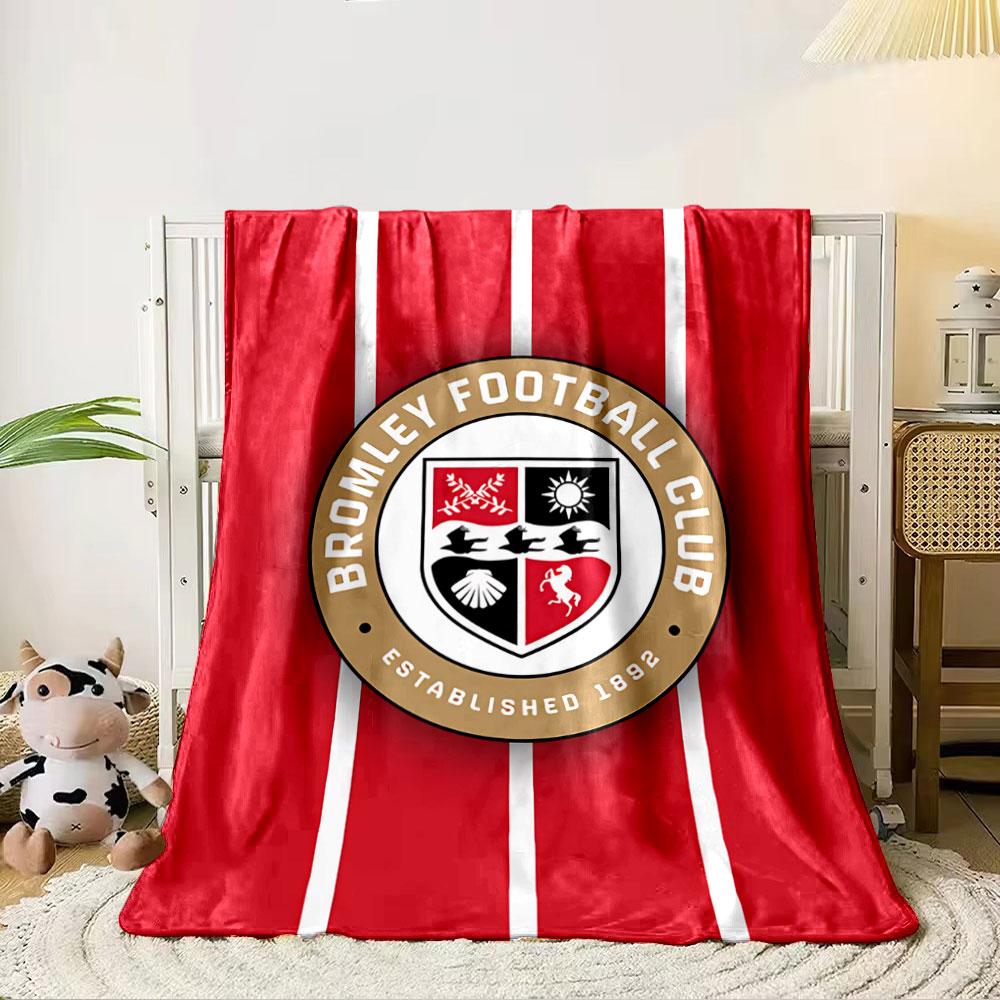Bromley FC Logo Blanket for all seasons blanket lunch break throw gift