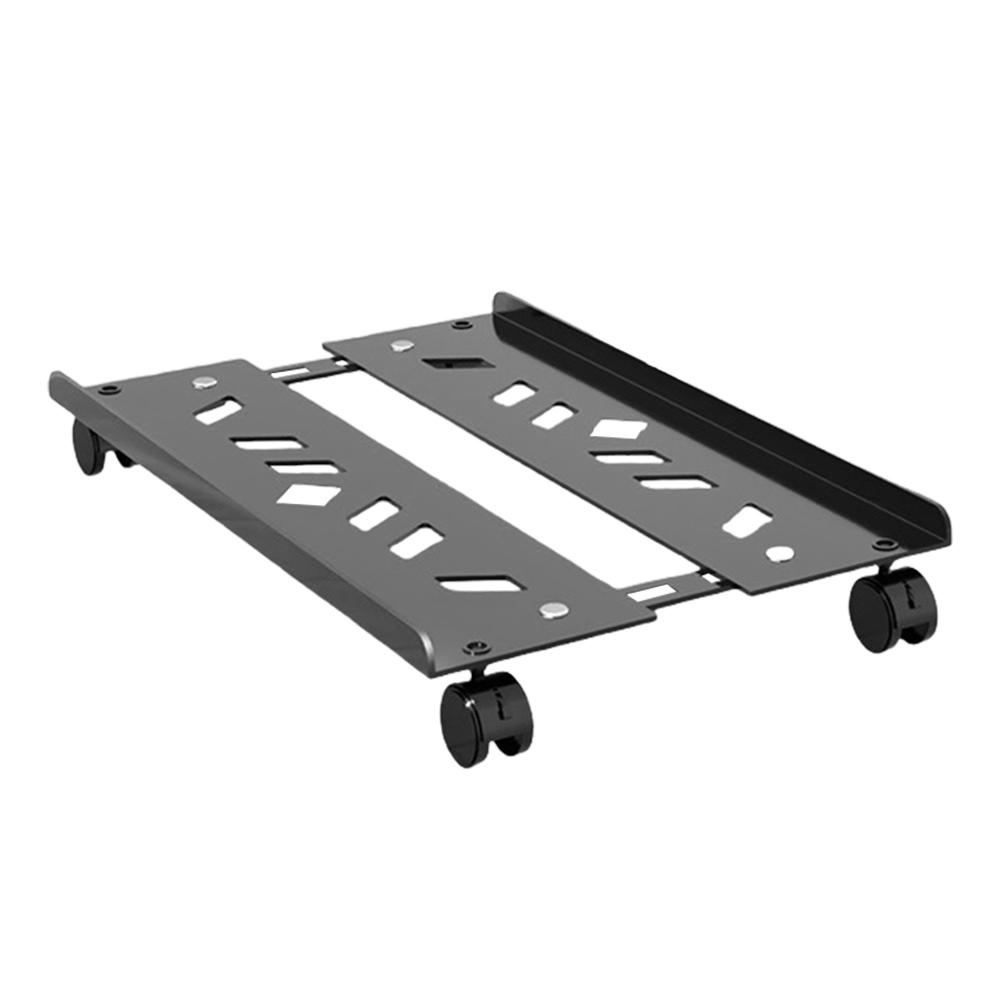 PC Stand Computer Tower Stand with Caster Wheels Adjustable Mobile CPU Stand Steel Heavy-Duty PC Tower Stand PC Tower CPU Holder