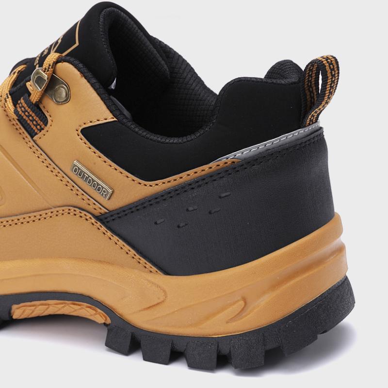Men's Hiking Boots Waterproof Outdoor Sports Shoes Leather Sneakers Male Plus Size 39-46