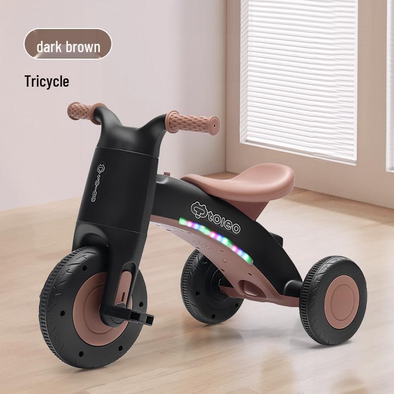 Children's Tricycle Stroller with Lights and Music for Boys & Girls