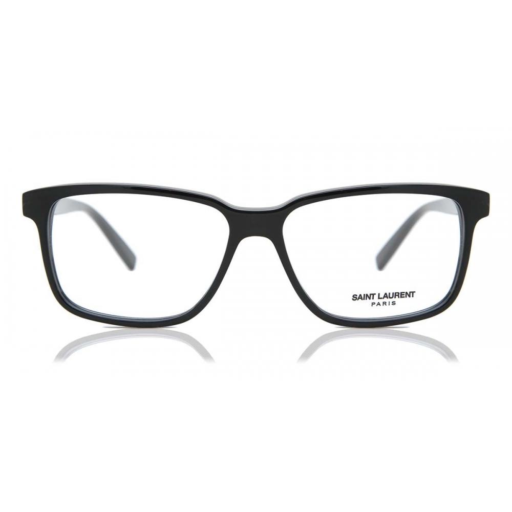 

Saint Laurent Sl 458 001 Men Eyeglasses Black/56