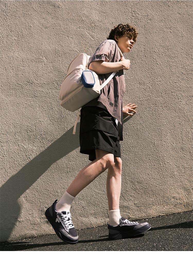 FILA FUSION 50-50 DX II Low-Top Canvas Sneakers