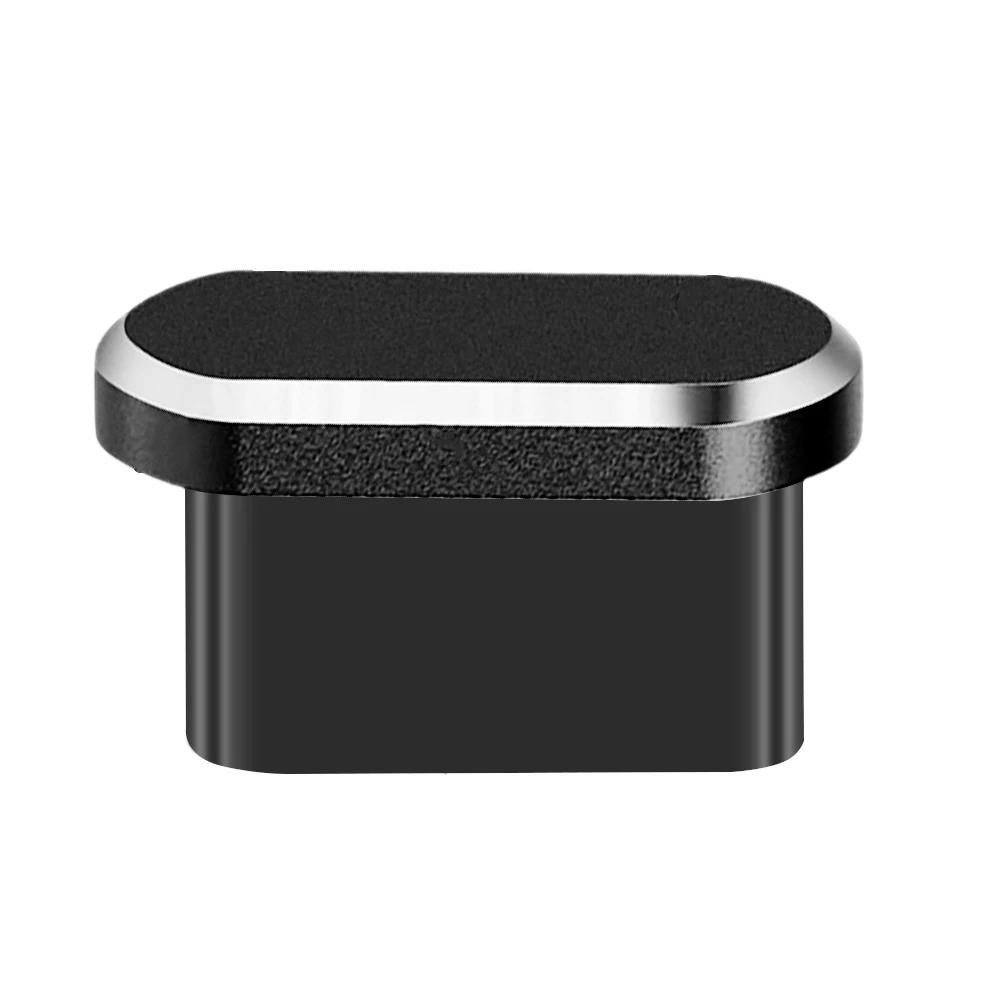 Type C Charging Hole Bung USB-C Dust Plug Metal Cover for Phone Grime Dirt Protection Charging Port for Iphone 15 Plus Pro Max