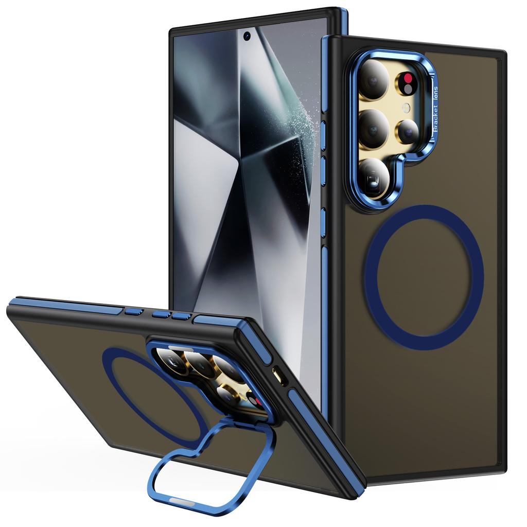 Für Samsung A25 Handyhülle Trend Magnetische Handyhülle Hautgefühl Hardware Objektivhalter Handyhülle