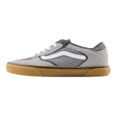 Rowley Klasyczne Wygodne Wszechstronne Niskie Buty Skateboardowe Unisex Trampki Szare VN000SF485T