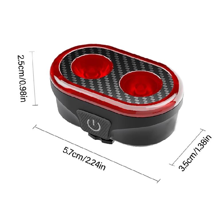 Cycling Warning Brake Light Brake Sensing LED Brake Light Bicycles Brake Taillight Turning Light Watertight Tail Lamp
