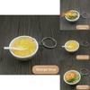 Adorable Simulated Food Mini Bowl Key Chain Pendant Decorations