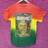 Sublime Rastafari Style Tricolored Tiedye Rock Tee