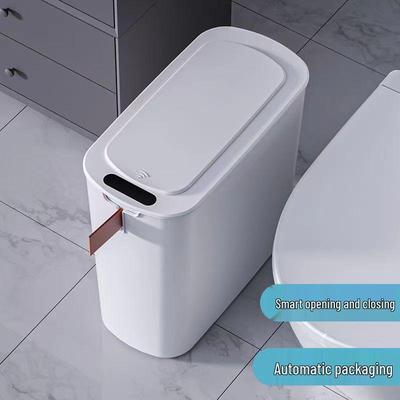 Automatischer, intelligenter Abfalleimer mit Induktionssensor für Küche und Bad – Großes Fassungsvermögen und schmales Design