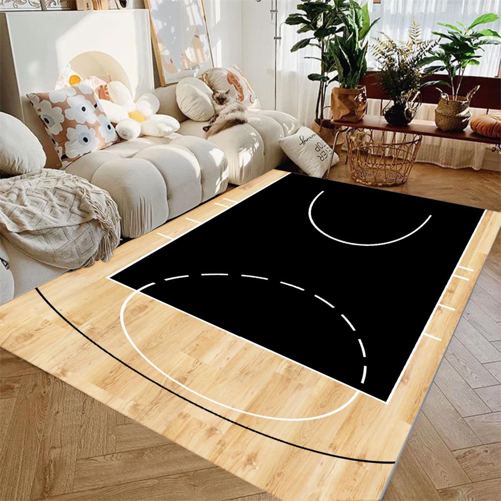 Basketball Court Carpet Rug Soft Rug For Home Decor Gift Carpet Sofa Carpet Birthday Gift Christmas Gift