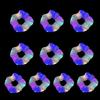 20pcs Light Up Hairband LED Glowing Scrunchy Girl Women Hair Tie Birthday Wedding Party Favors Supplies Hair Accessories