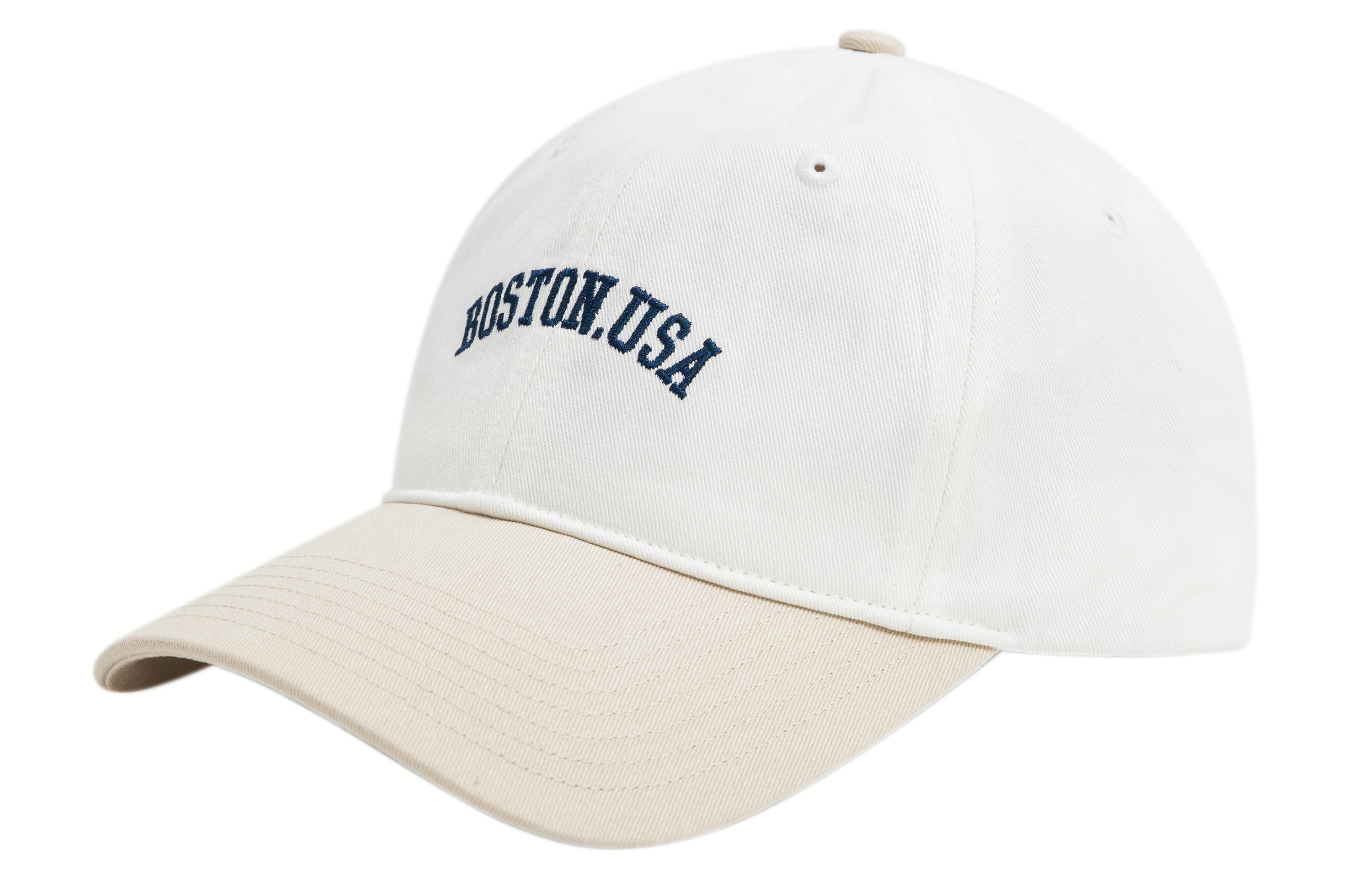 New Balance Cotton Baseball Caps Unisex LAH32403-CRM F