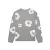 Denim Tears Long Sleeve Cotton Wreath T-shirt Grey