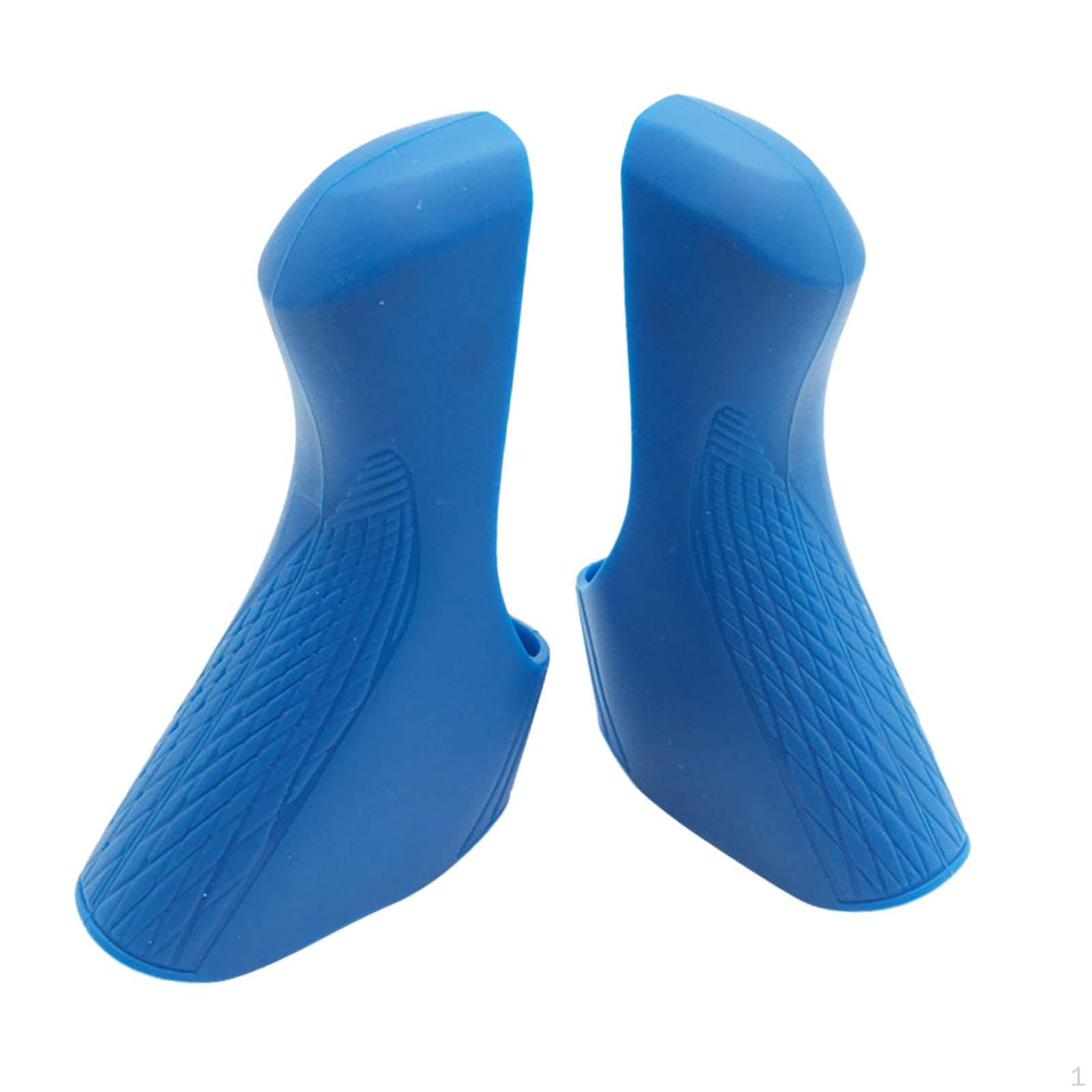 

Чехлы для тормозных рычагов велосипеда из 2 частей для R2000/R3000 Anti-SLIP синий