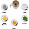 380ml Self Stirring Mug,Rechargeable Automatic Magnetic Electric Coffee Mug,Rotating Cute Mixing Cup Tasse,To Stir Office/Kitchen/Travel/Coffee/Tea