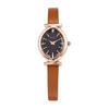 Retro Simple Versatile White Horse Eye Dial Vintage Stylish Personality Women Antique Quartz Watch Ladies