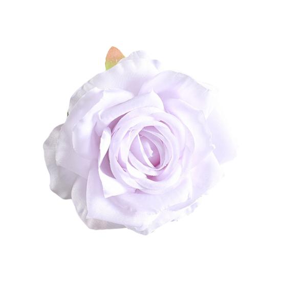 Útil cabeza de flor falsa decorativa de colores brillantes reutilizable