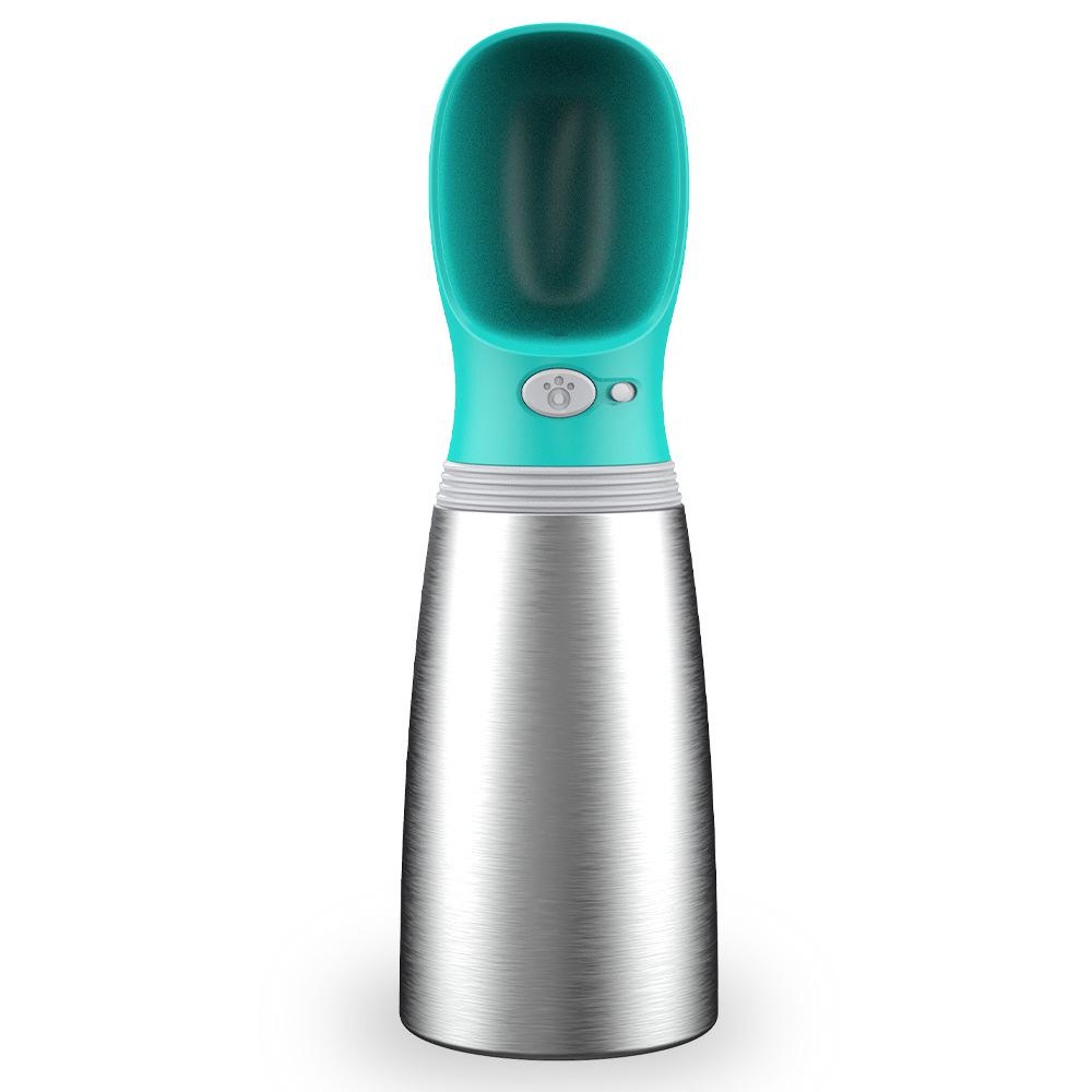 Pet Travel Cup: Double Layer 304 Stainless Steel Dog Water Bottle