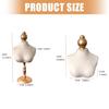 Velvety Necklace Exhibition Rack Adjustable Display System Dustproof Fabric For Retail And Home Decors