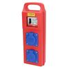 2 Position 3 Hole Industrial Outlet Portable Distribution Box Electrical Power Outlet 220?250VAC