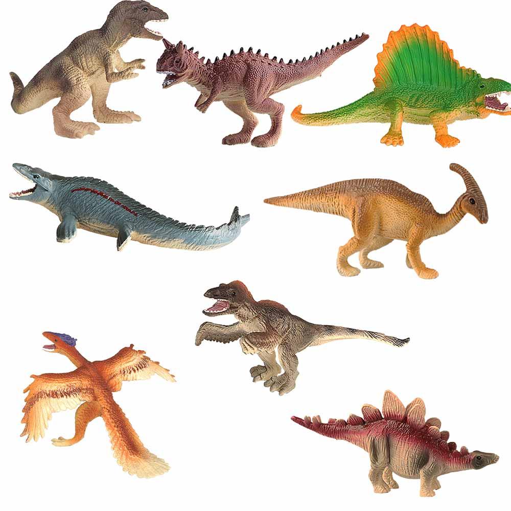 Jurassic Dinosaur Figure Model 8pcs Gift For Boys Girls