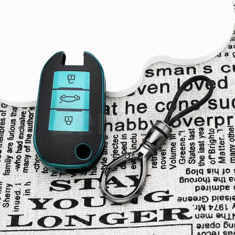 Car Key Case Cover Shell For Citroen C2 C3 C4 C6 C8 C3-Xr Picasso Ds3 Ds5 For Peugeot 208 2008 307 308 508 408 3008 5008 4008